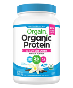 Organic Protein™ & Superfoods Plant Based Protein Powder - Vanilla bean