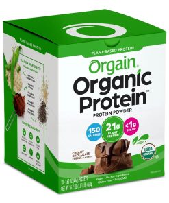 Single Serve Organic Protein™ Plant Based Protein Powder - Chocolate