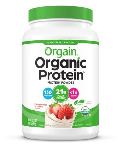 Organic Protein™ Plant Based Protein Powder - Strawberries & Cream