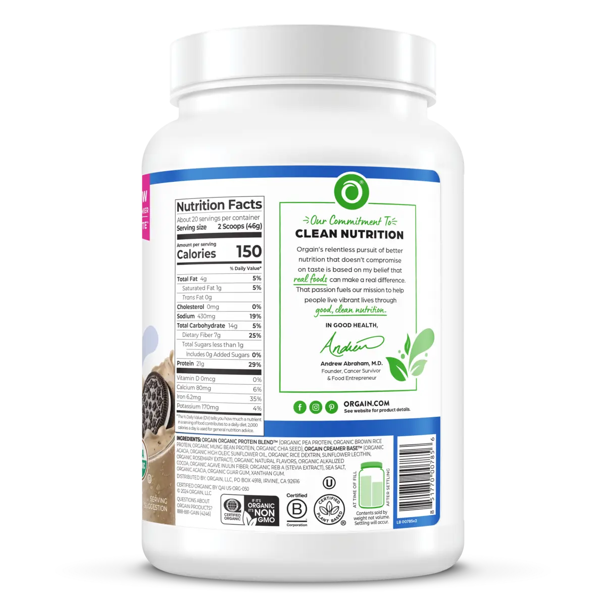851770007856-v2-Orgain-ProteinPowder-2.03lb-Cookies_Cream-20240904-SideB-HIRES-web_1200px.png